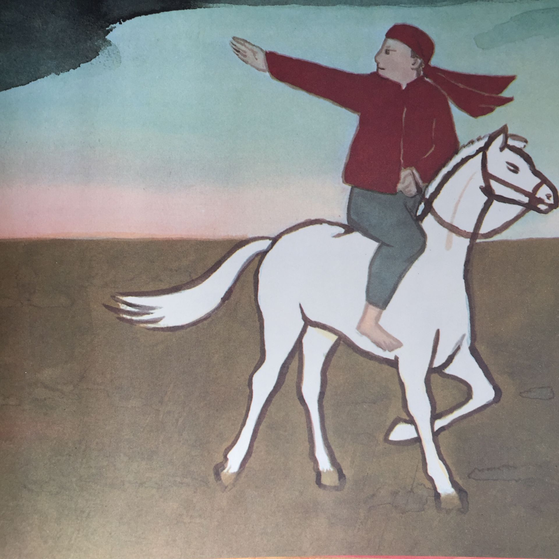 スーホの白い馬　挿絵